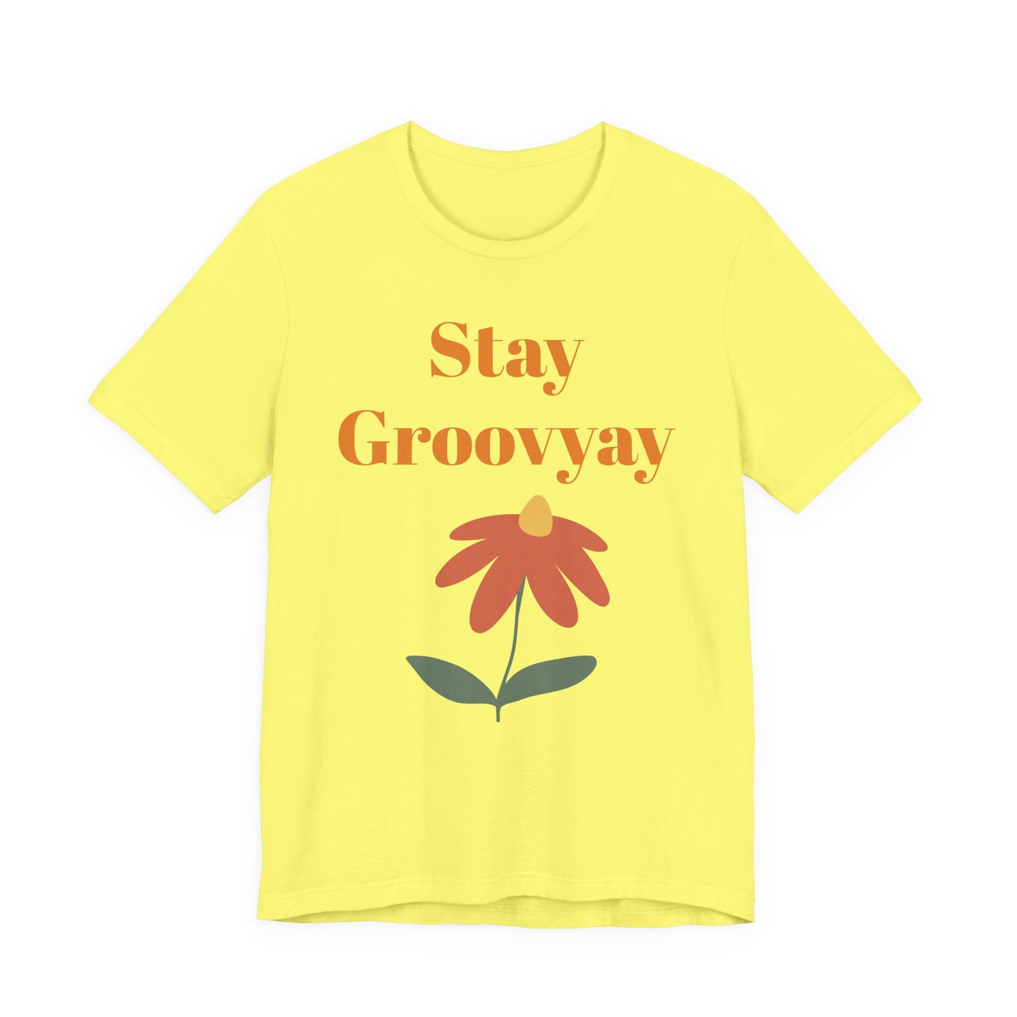Stay Groovy Unisex Tee - Retro Vibe Shirt, Gift for Music Lovers, Casual Summer Wear, Fun Statement Top, Everyday Essentials
