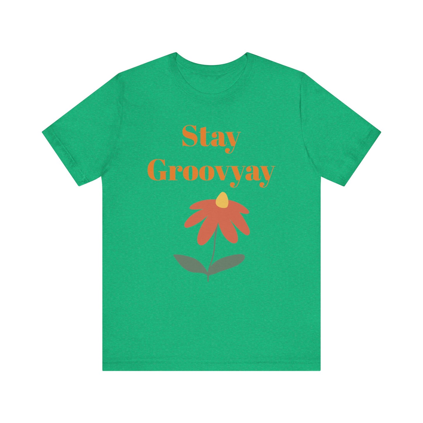 Stay Groovy Unisex Tee - Retro Vibe Shirt, Gift for Music Lovers, Casual Summer Wear, Fun Statement Top, Everyday Essentials
