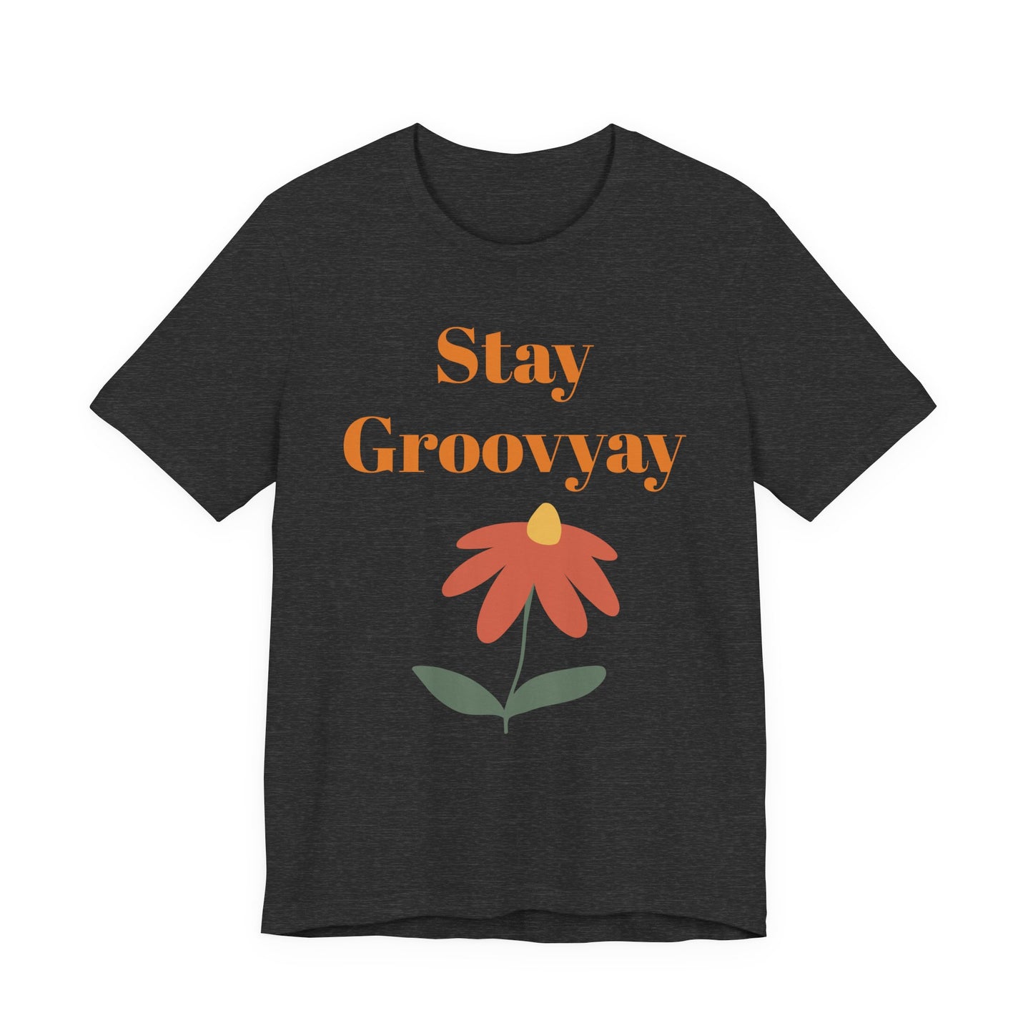 Stay Groovy Unisex Tee - Retro Vibe Shirt, Gift for Music Lovers, Casual Summer Wear, Fun Statement Top, Everyday Essentials