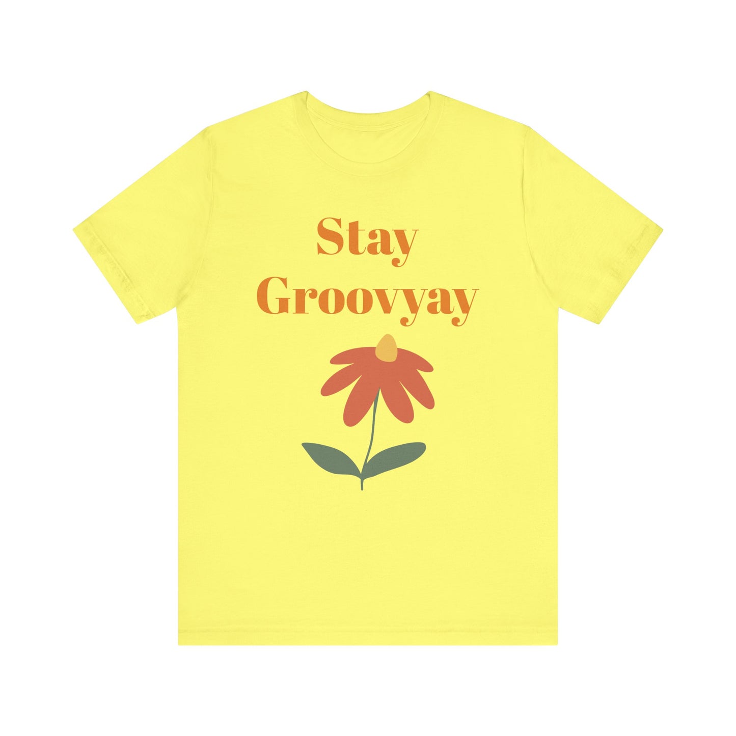 Stay Groovy Unisex Tee - Retro Vibe Shirt, Gift for Music Lovers, Casual Summer Wear, Fun Statement Top, Everyday Essentials