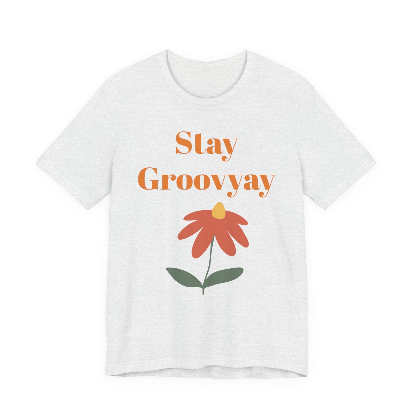 Stay Groovy Unisex Tee - Retro Vibe Shirt, Gift for Music Lovers, Casual Summer Wear, Fun Statement Top, Everyday Essentials