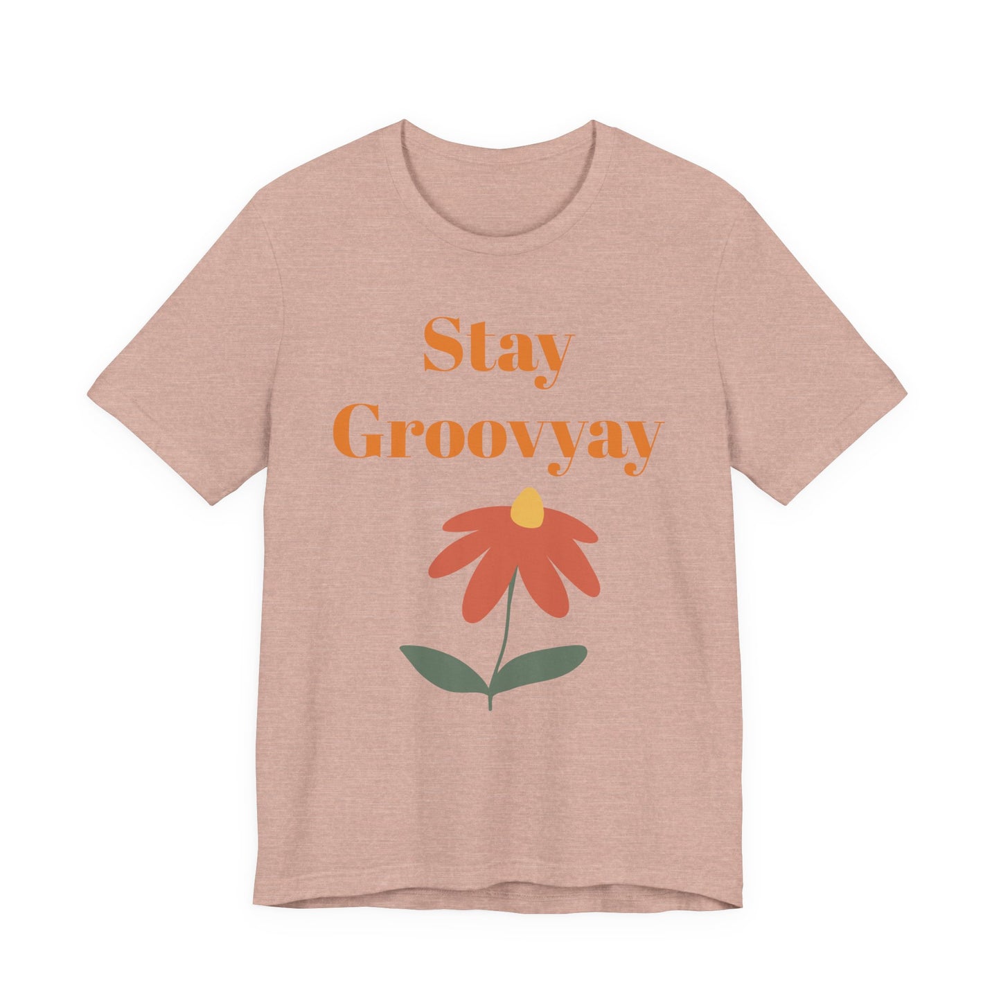 Stay Groovy Unisex Tee - Retro Vibe Shirt, Gift for Music Lovers, Casual Summer Wear, Fun Statement Top, Everyday Essentials