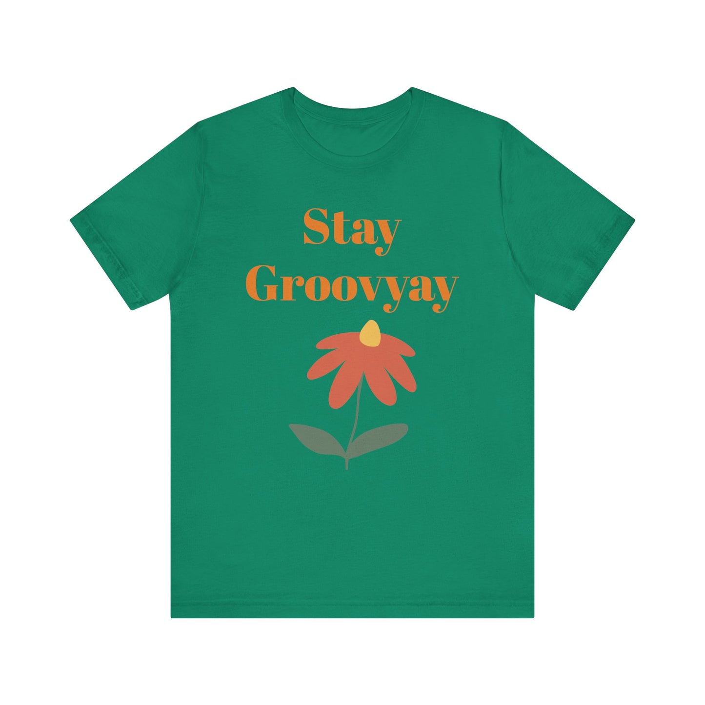 Stay Groovy Unisex Tee - Retro Vibe Shirt, Gift for Music Lovers, Casual Summer Wear, Fun Statement Top, Everyday Essentials