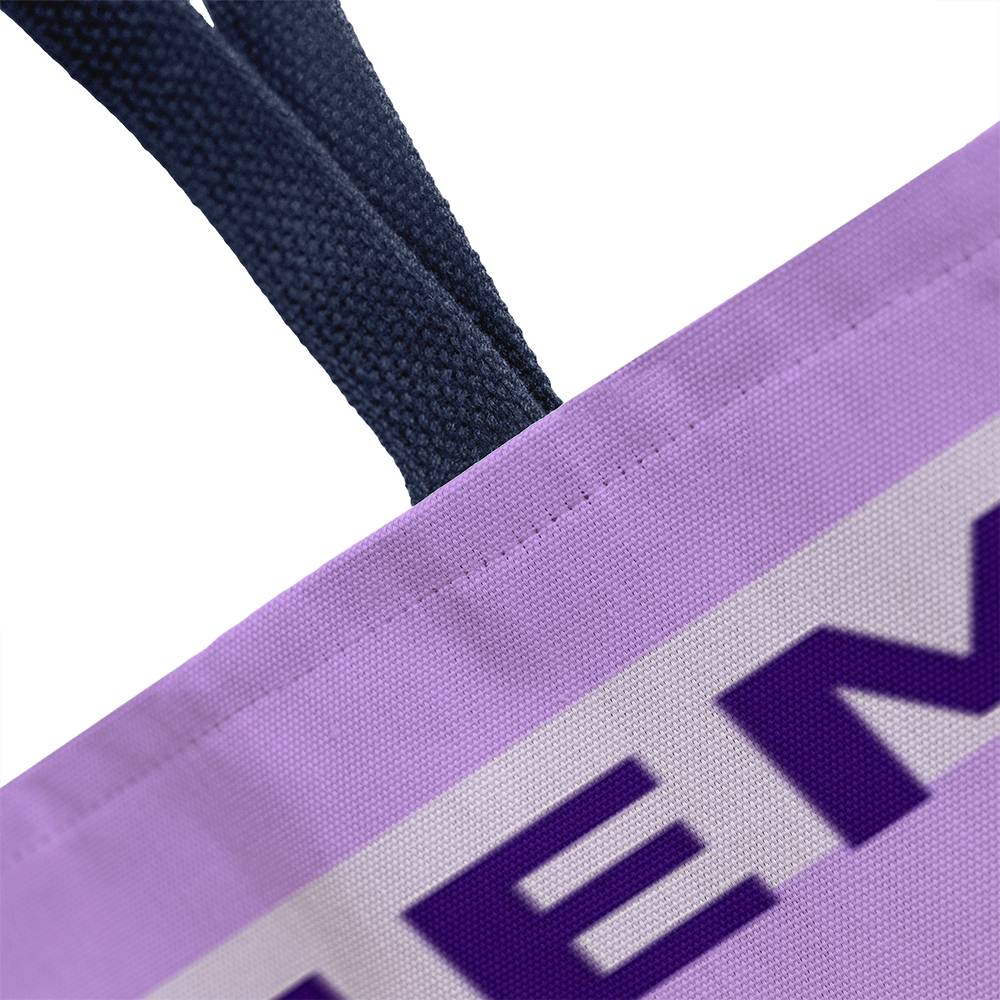 They/Them Pronoun Tote Bag (Pastel Top)