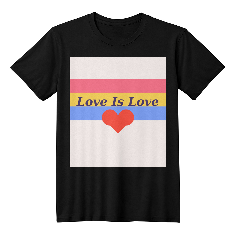 Love Is Love T-Shirt – Pastel Pride
