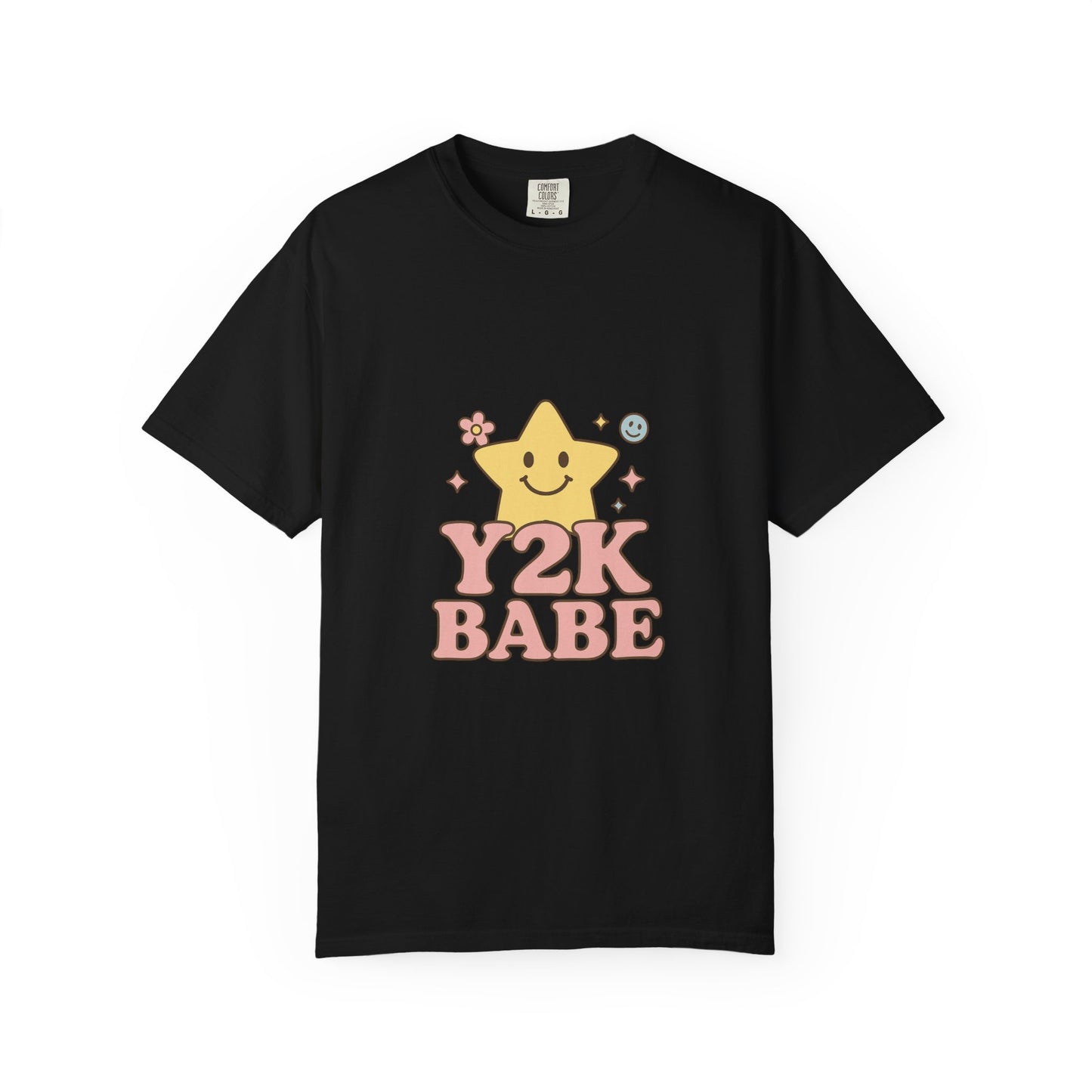 Y2K B abe Tee – Pastel Retro Graphic T-Shirt