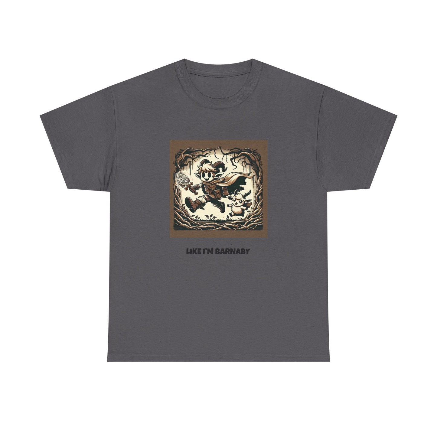 Like I'm Barnaby Tee – Funny Demon Hunter Parody T-Shirt | GriffTed
