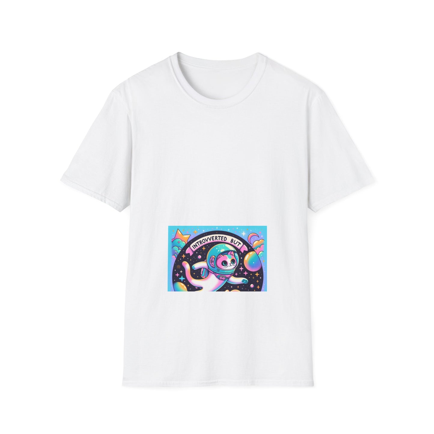 Cosmic Panda Dreams Unisex Softstyle T-Shirt