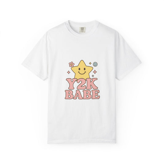 Y2K B abe Tee – Pastel Retro Graphic T-Shirt