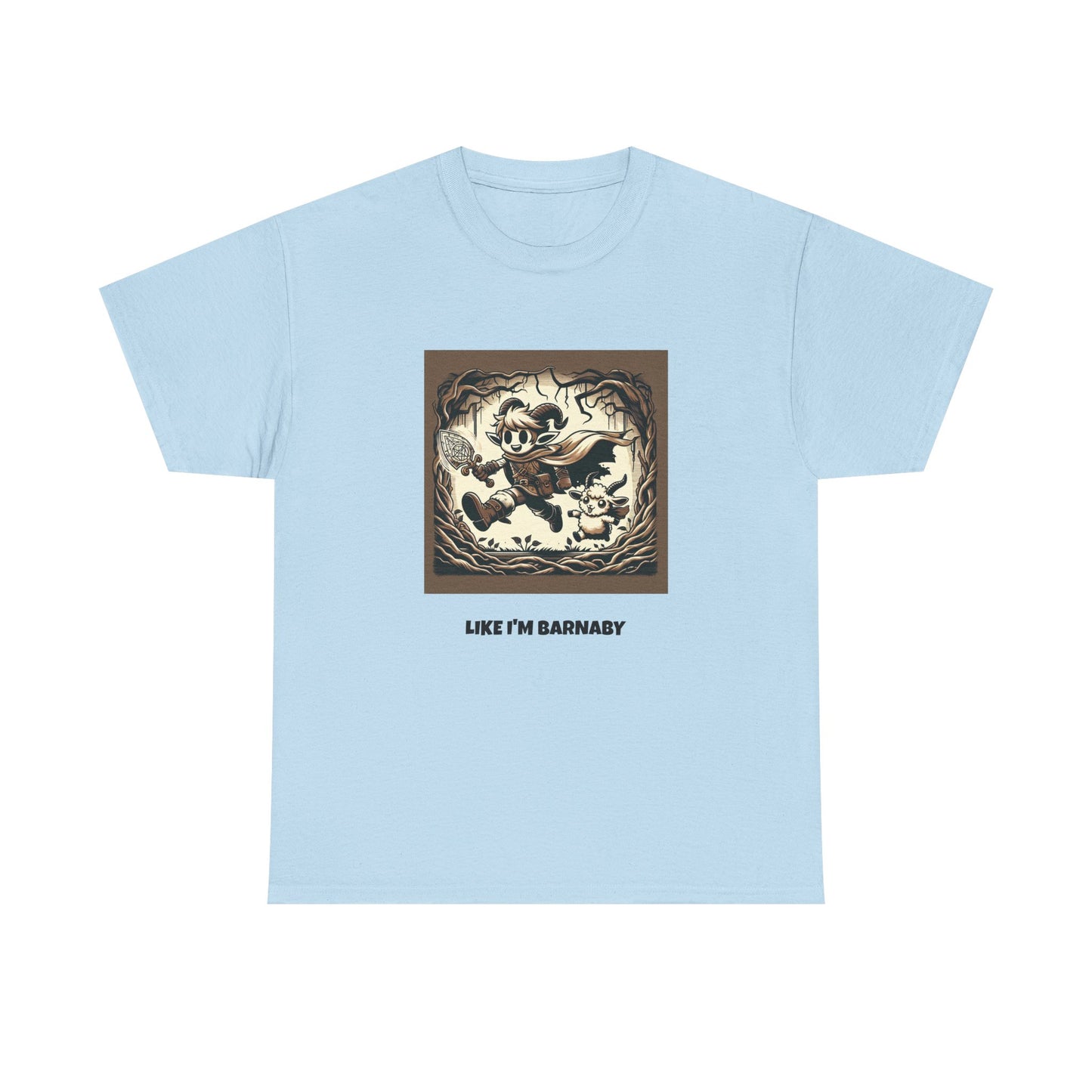 Like I'm Barnaby Tee – Funny Demon Hunter Parody T-Shirt | GriffTed