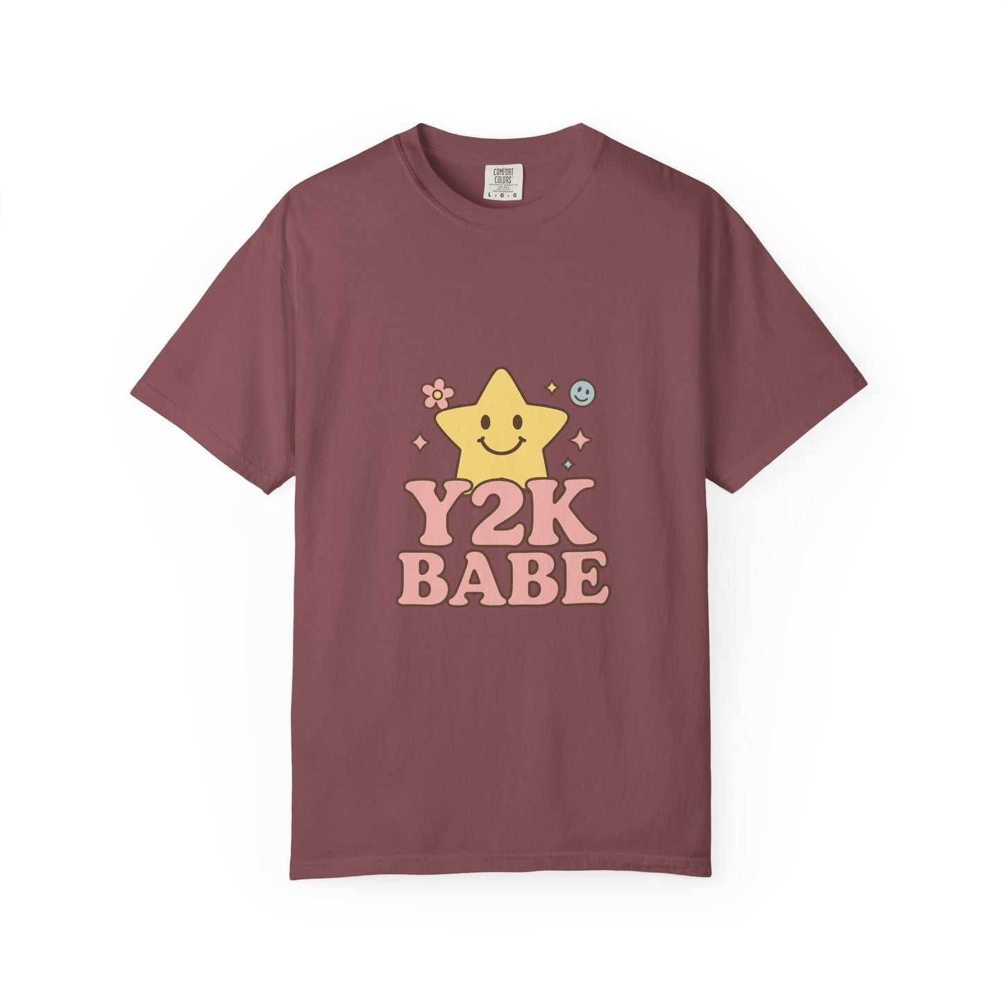 Y2K B abe Tee – Pastel Retro Graphic T-Shirt
