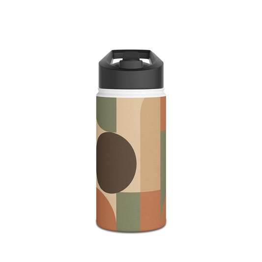 Retro Minimalist Stainless Steel Water Bottle