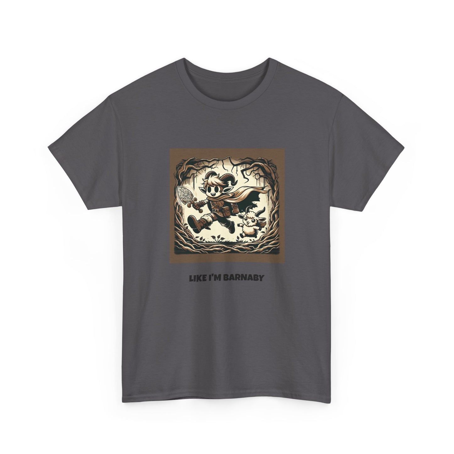 Like I'm Barnaby Tee – Funny Demon Hunter Parody T-Shirt | GriffTed