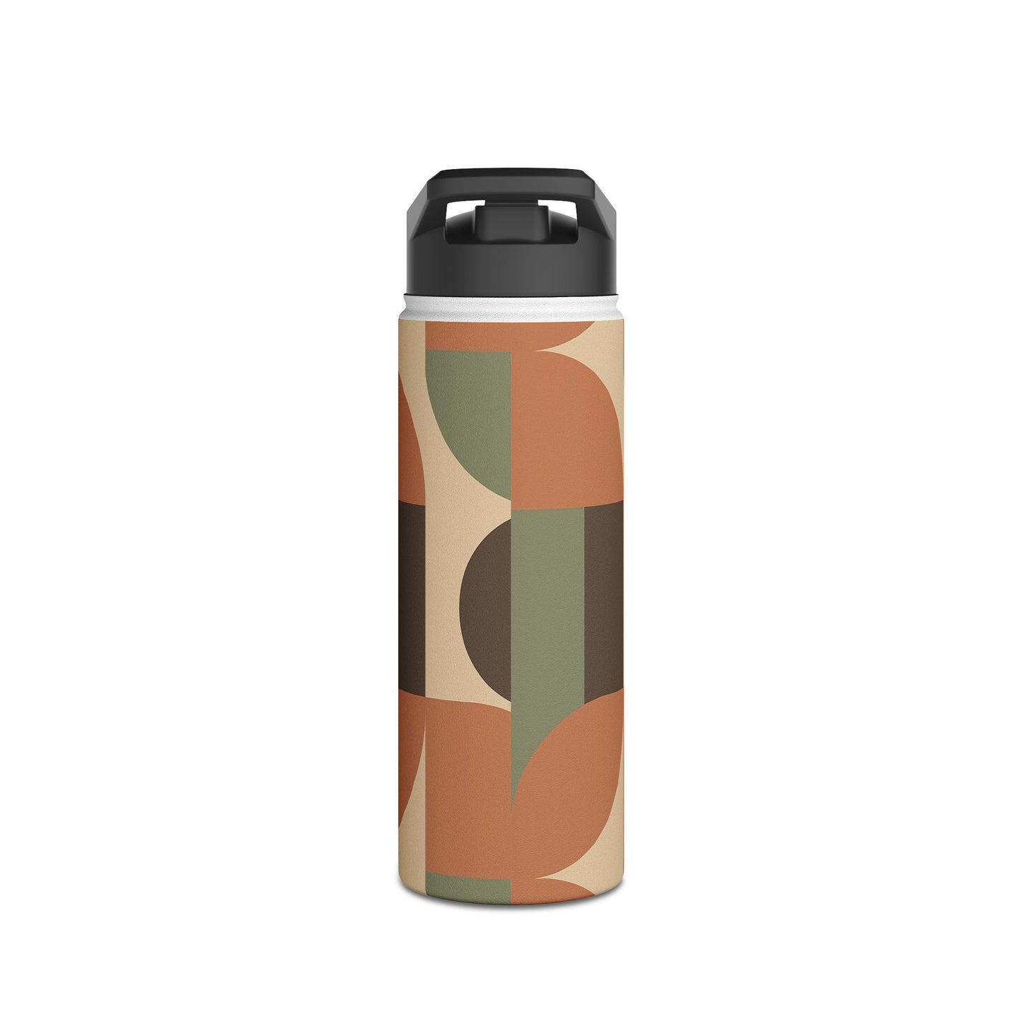 Retro Minimalist Stainless Steel Water Bottle