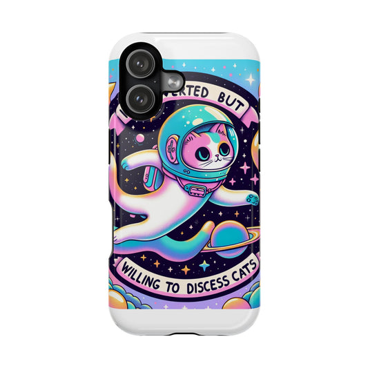 Cosmic Cat Phone Case - Space-Themed Protective Cover, Perfect Gift for Cat Lovers, Astrophotography Fans, Fun Everyday Use, Unique [...]