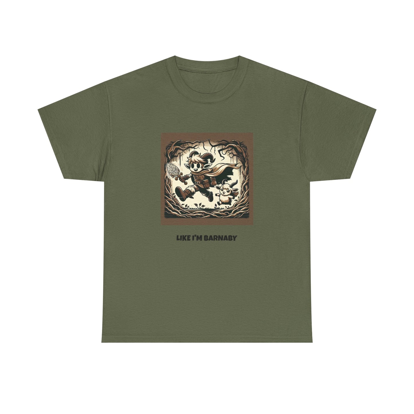 Like I'm Barnaby Tee – Funny Demon Hunter Parody T-Shirt | GriffTed