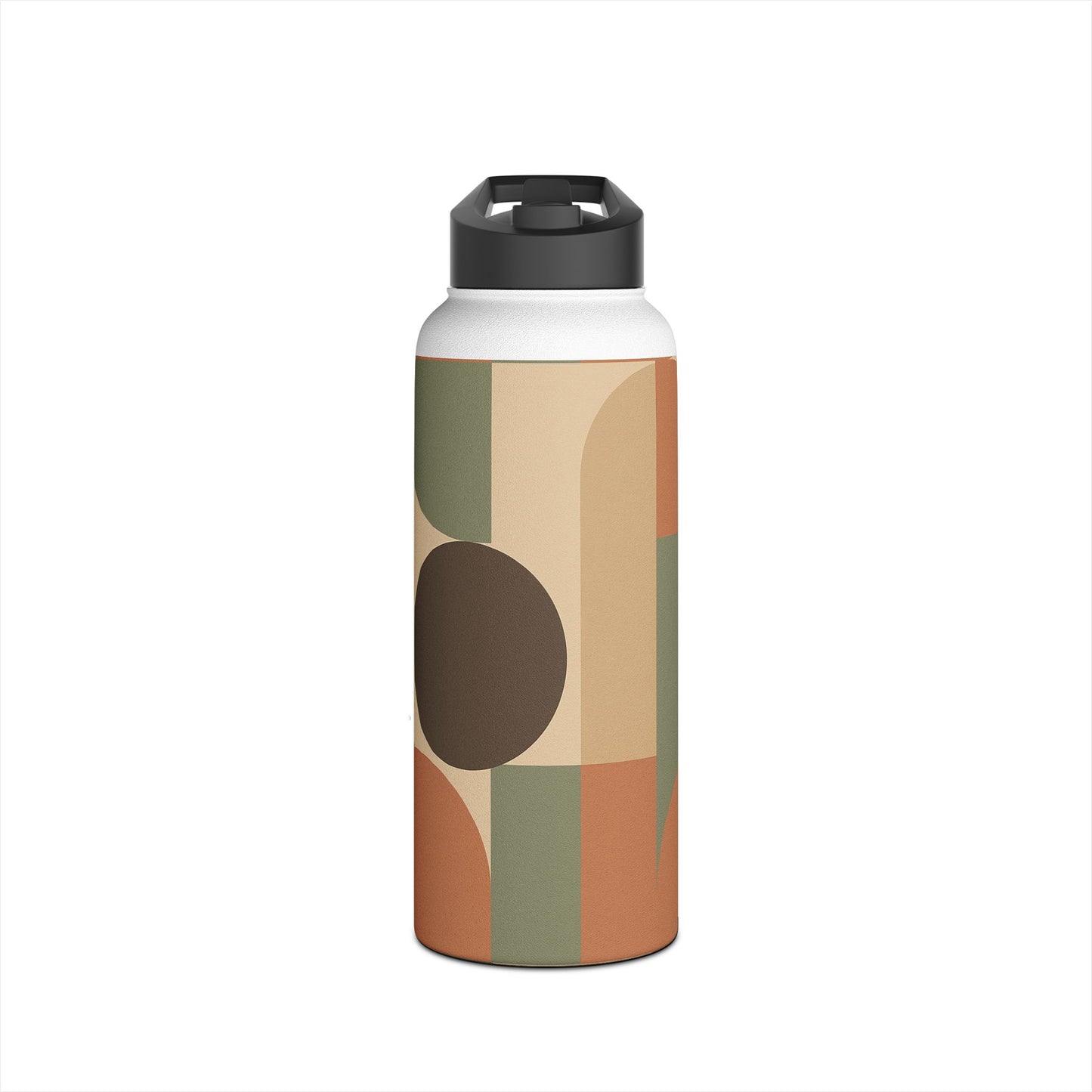 Retro Minimalist Stainless Steel Water Bottle