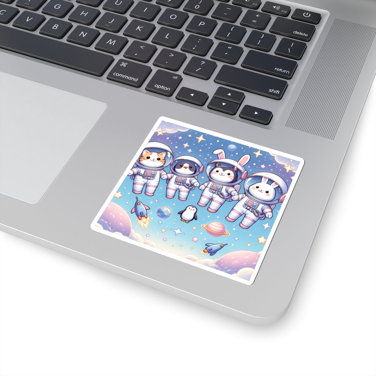 Galactic Animal Friends Sticker Sheet