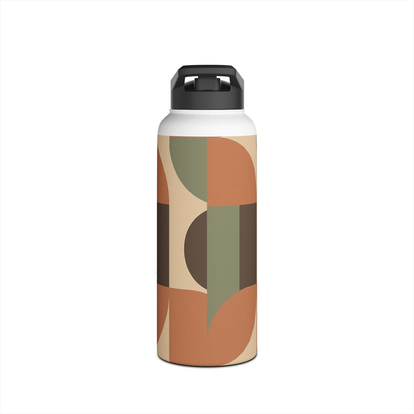 Retro Minimalist Stainless Steel Water Bottle