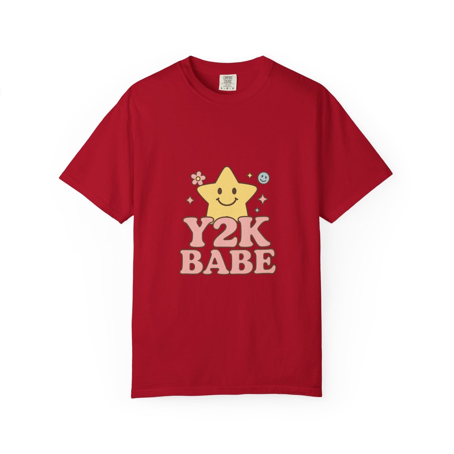 Y2K B abe Tee – Pastel Retro Graphic T-Shirt