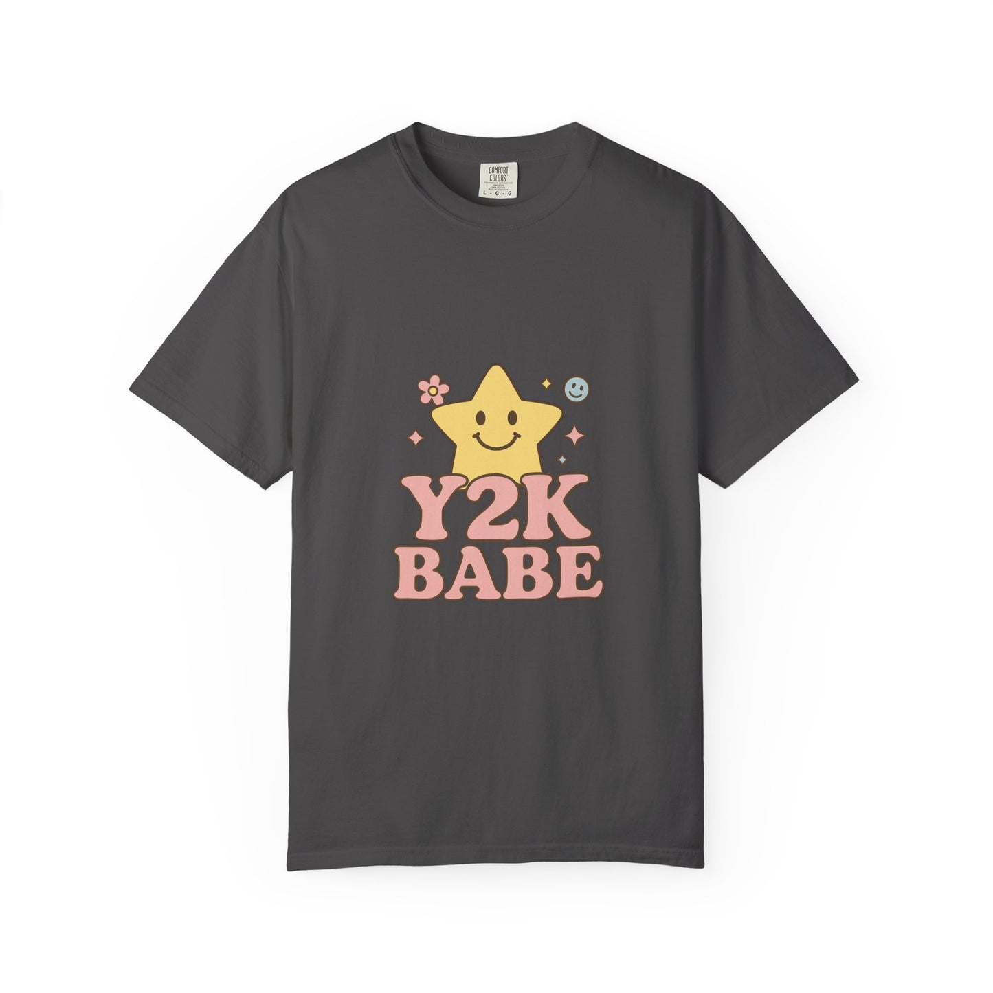 Y2K B abe Tee – Pastel Retro Graphic T-Shirt