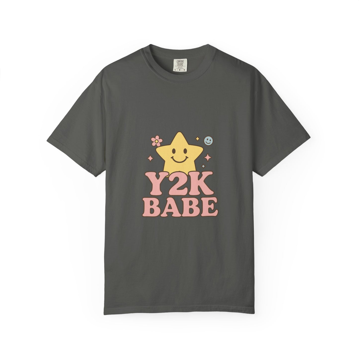 Y2K B abe Tee – Pastel Retro Graphic T-Shirt