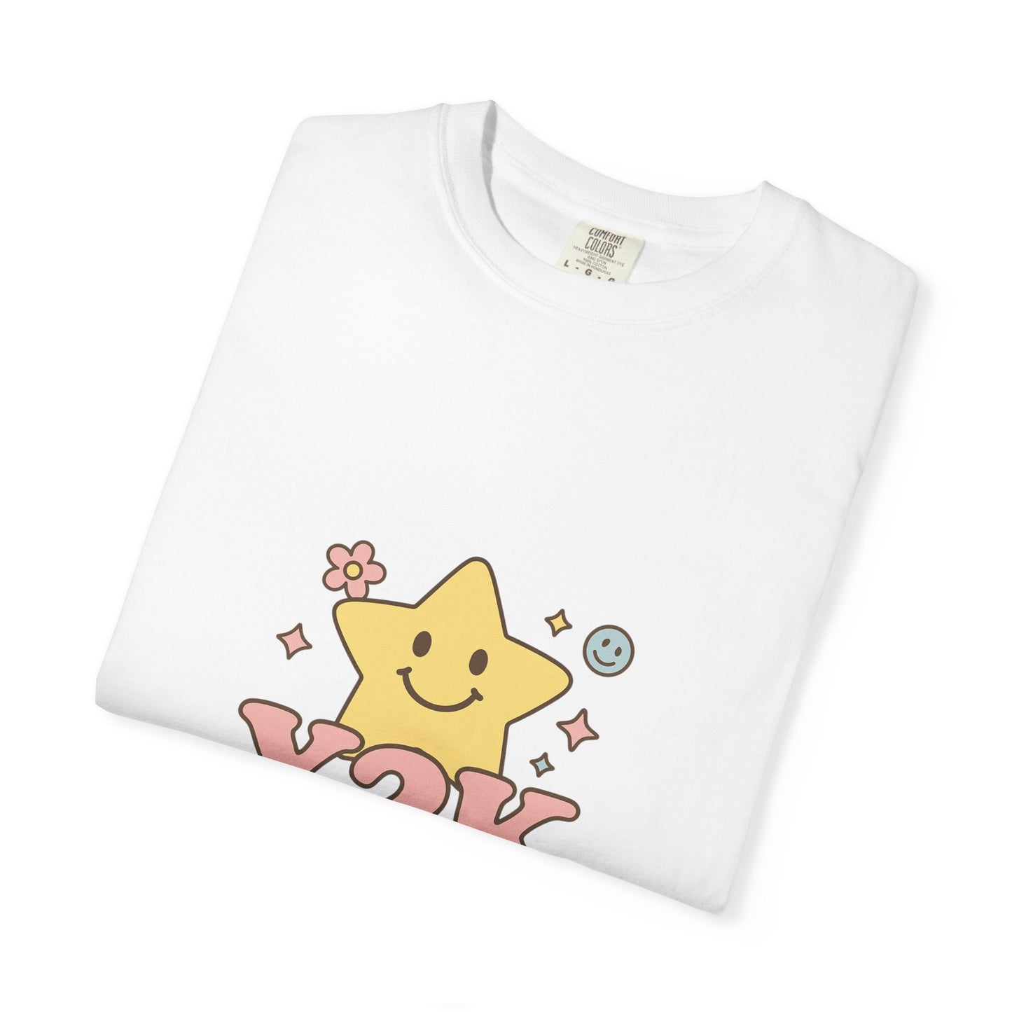 Y2K B abe Tee – Pastel Retro Graphic T-Shirt