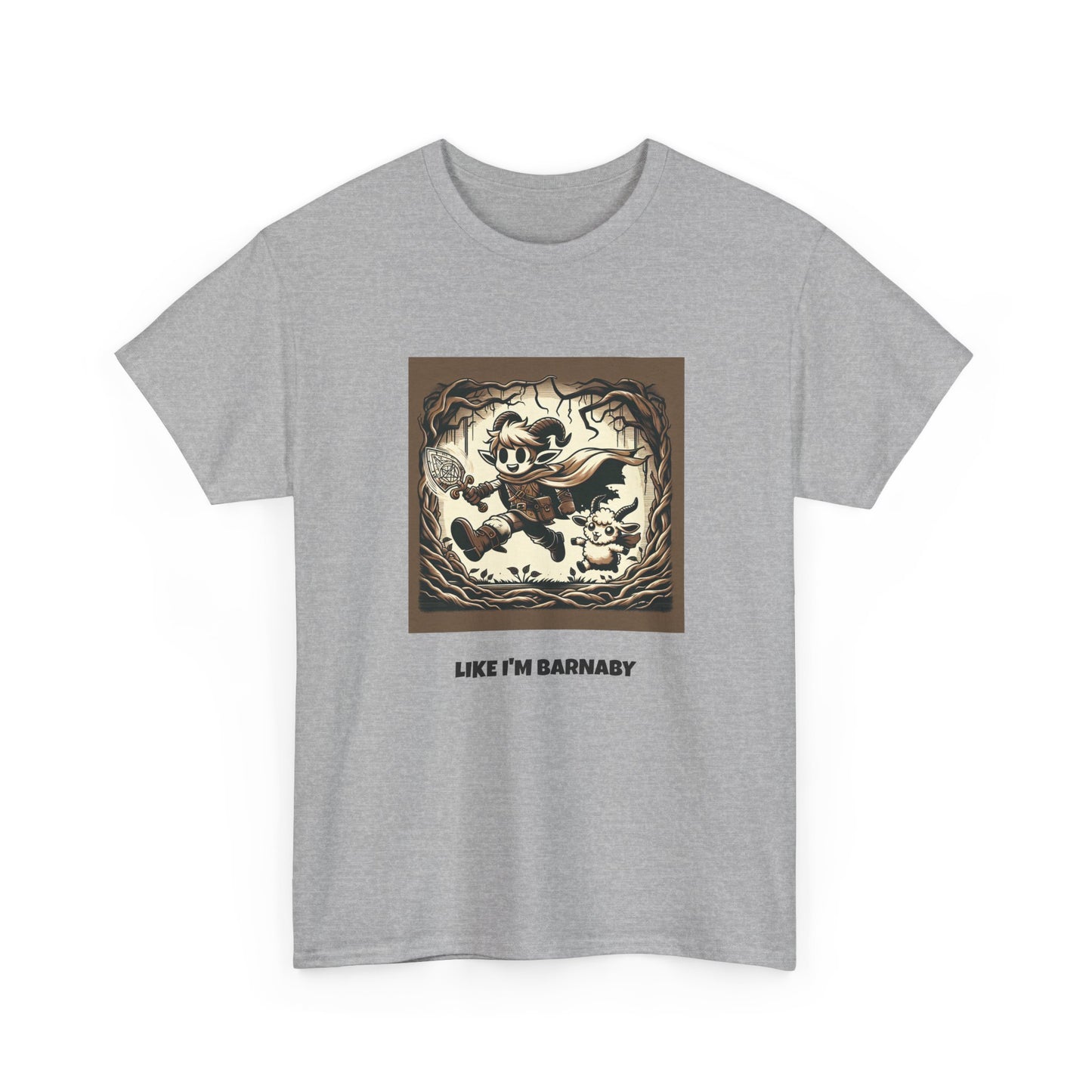 Like I'm Barnaby Tee – Funny Demon Hunter Parody T-Shirt | GriffTed