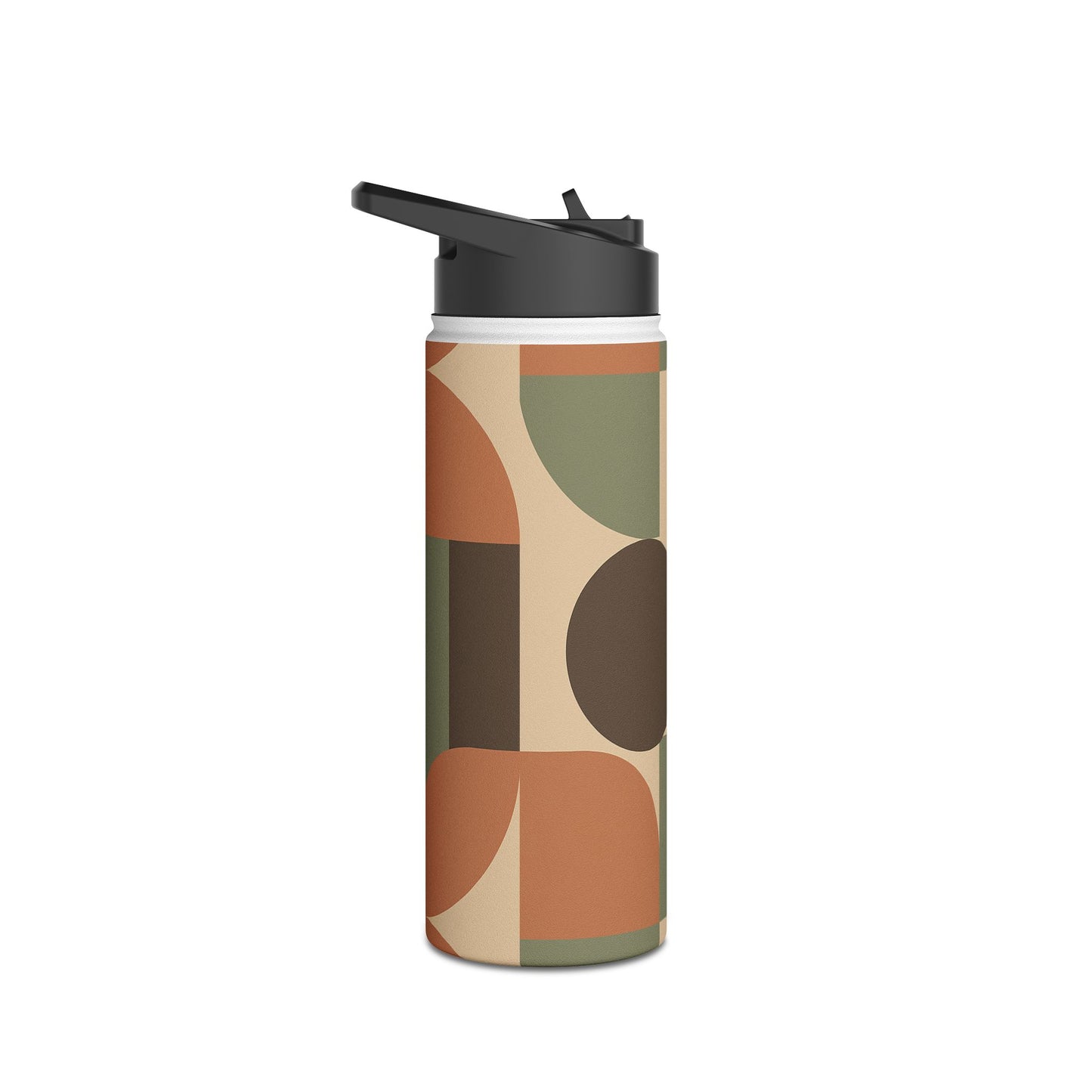 Retro Minimalist Stainless Steel Water Bottle