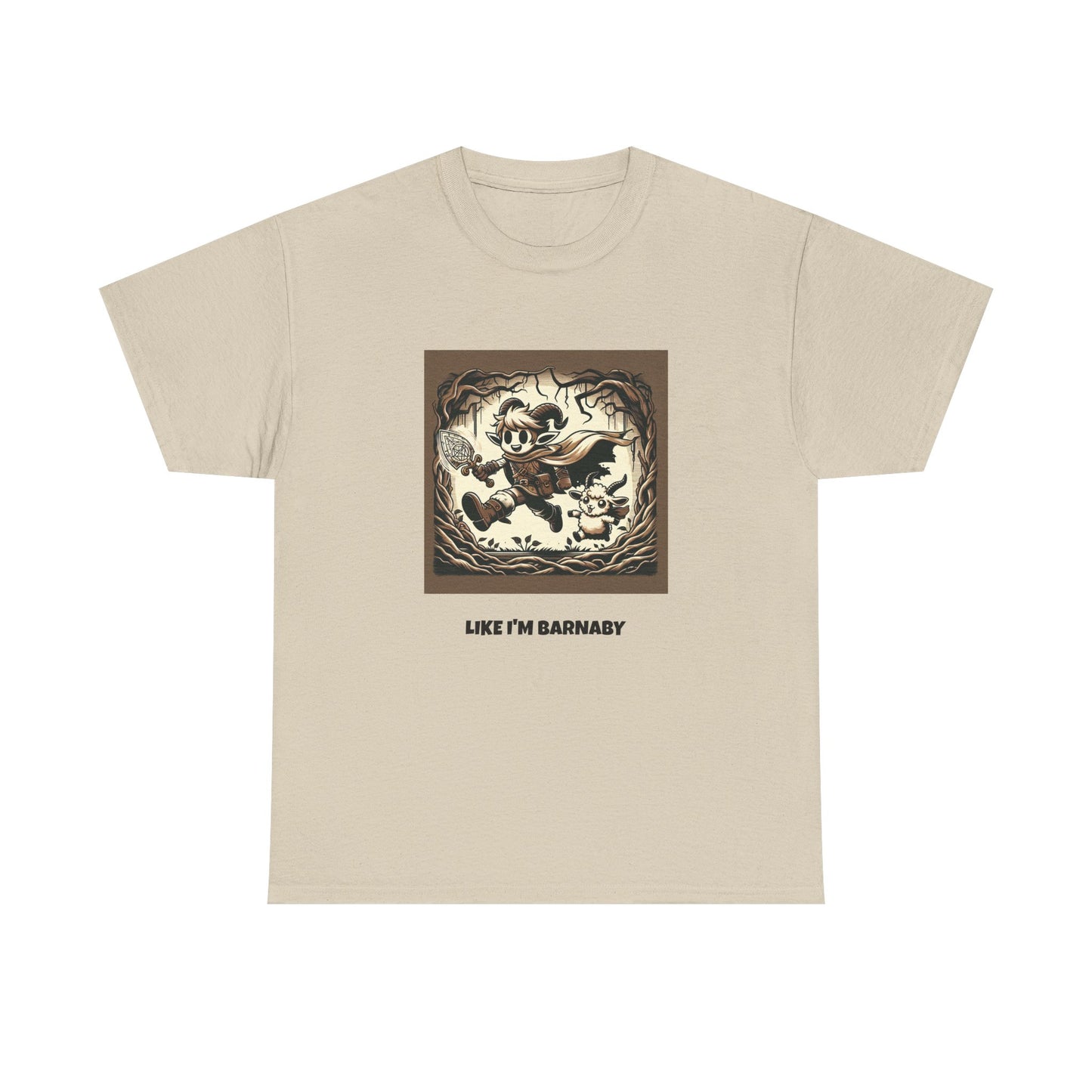 Like I'm Barnaby Tee – Funny Demon Hunter Parody T-Shirt | GriffTed