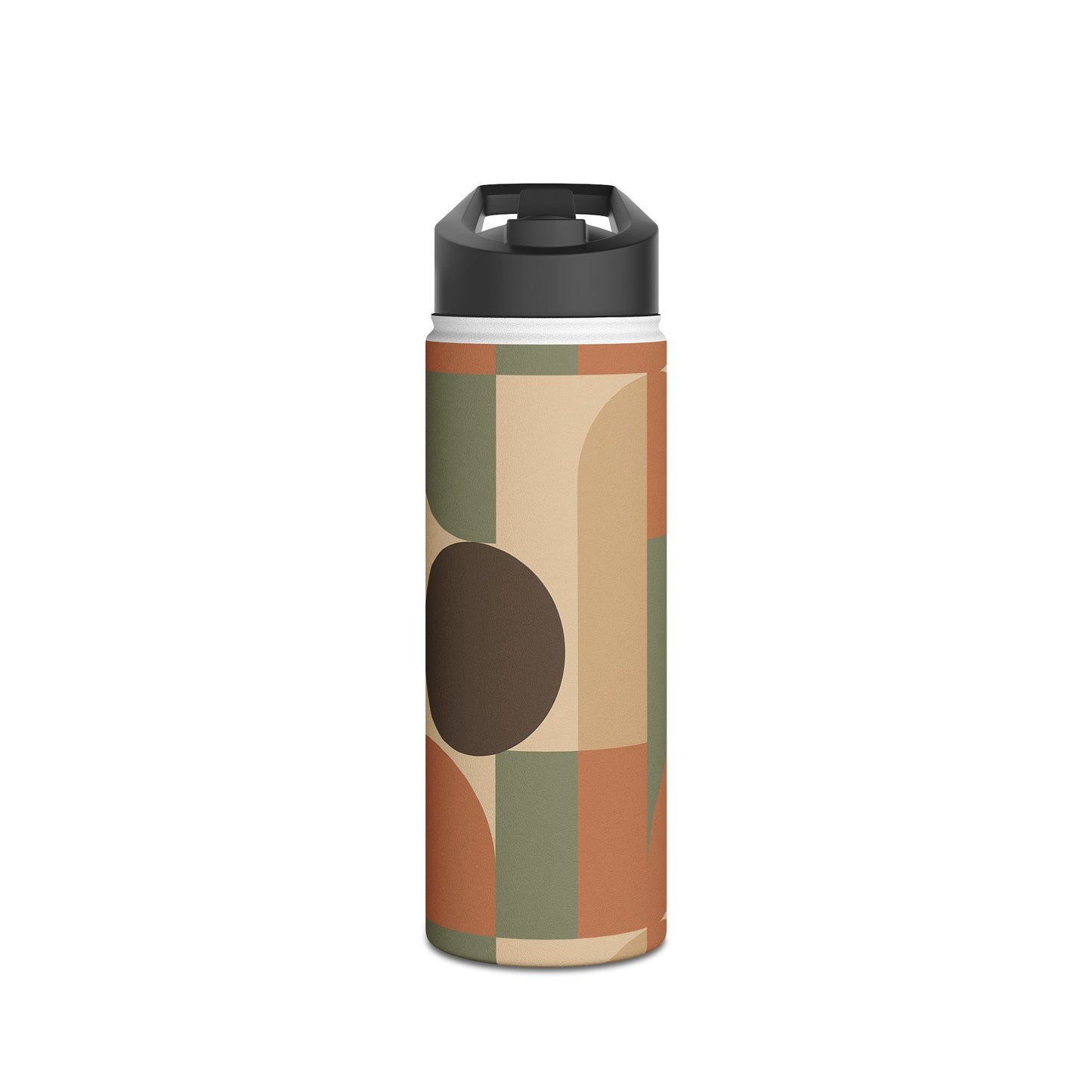 Retro Minimalist Stainless Steel Water Bottle