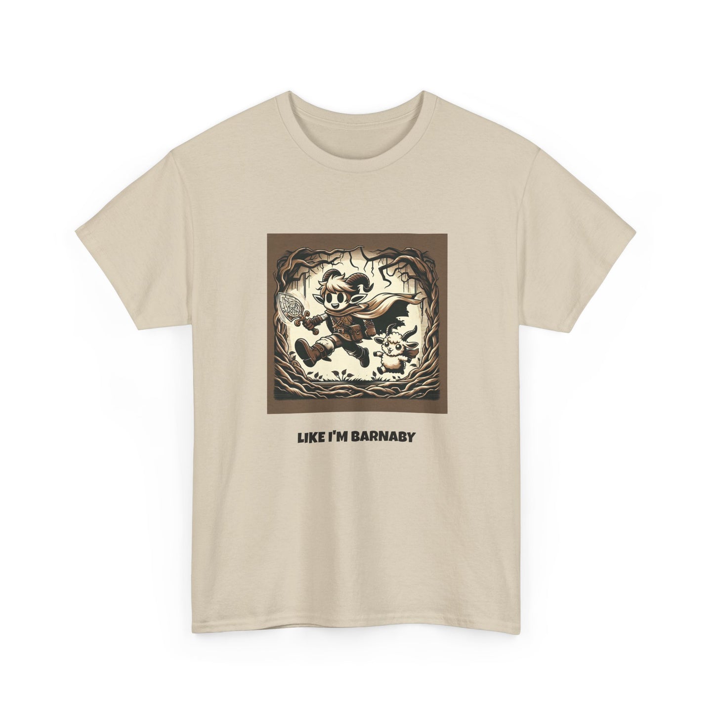 Like I'm Barnaby Tee – Funny Demon Hunter Parody T-Shirt | GriffTed