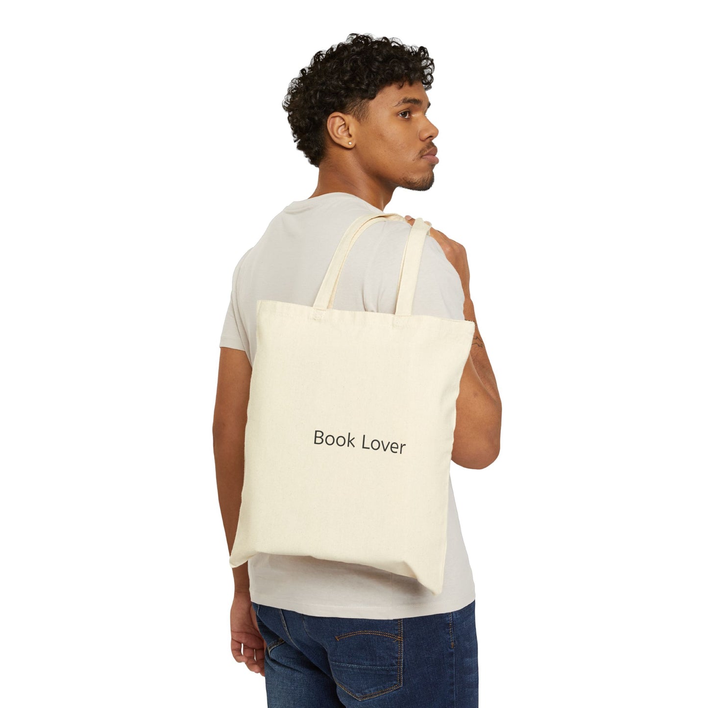 Book Lover Canvas Tote Bag | Eco-Friendly Shopper, Gift for Readers, Library Bag, Bookish Tote, Book Club Essentials