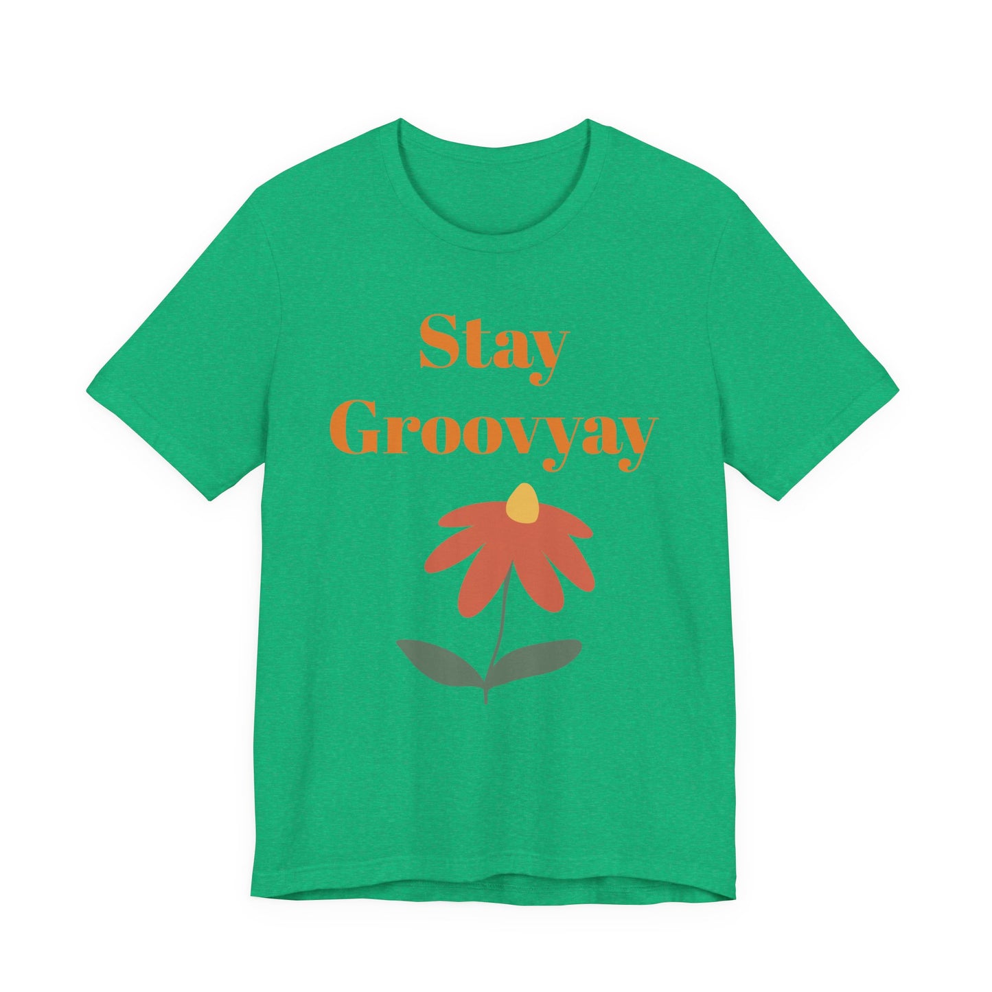 Stay Groovy Unisex Tee - Retro Vibe Shirt, Gift for Music Lovers, Casual Summer Wear, Fun Statement Top, Everyday Essentials
