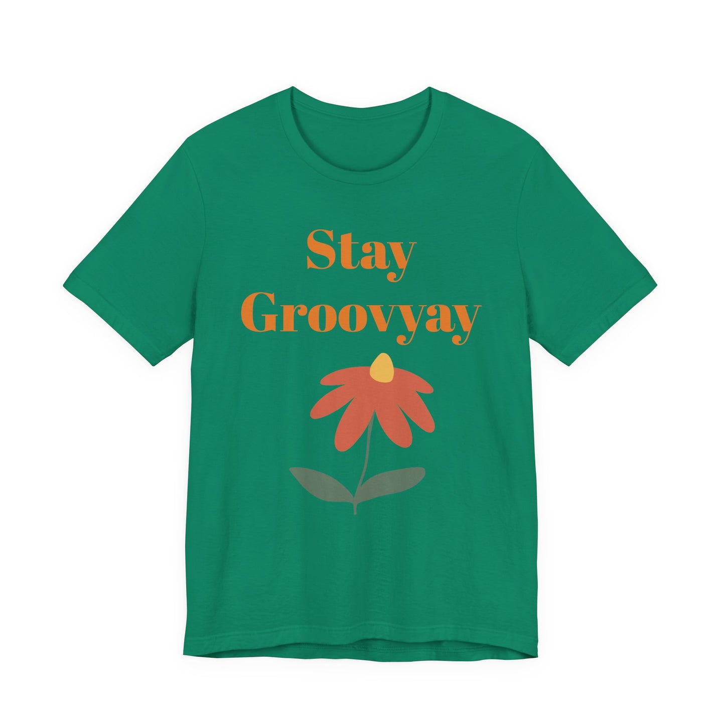Stay Groovy Unisex Tee - Retro Vibe Shirt, Gift for Music Lovers, Casual Summer Wear, Fun Statement Top, Everyday Essentials