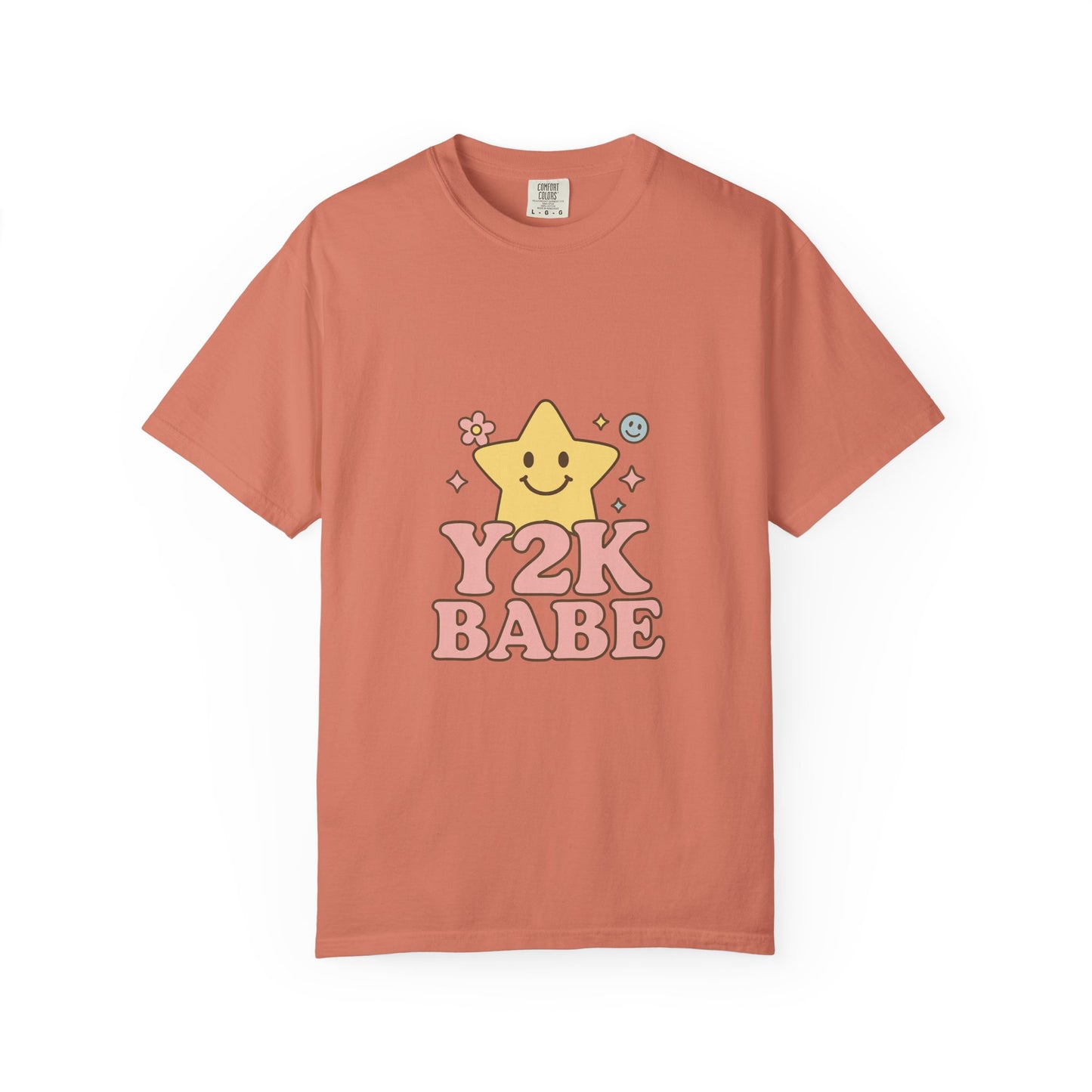 Y2K B abe Tee – Pastel Retro Graphic T-Shirt