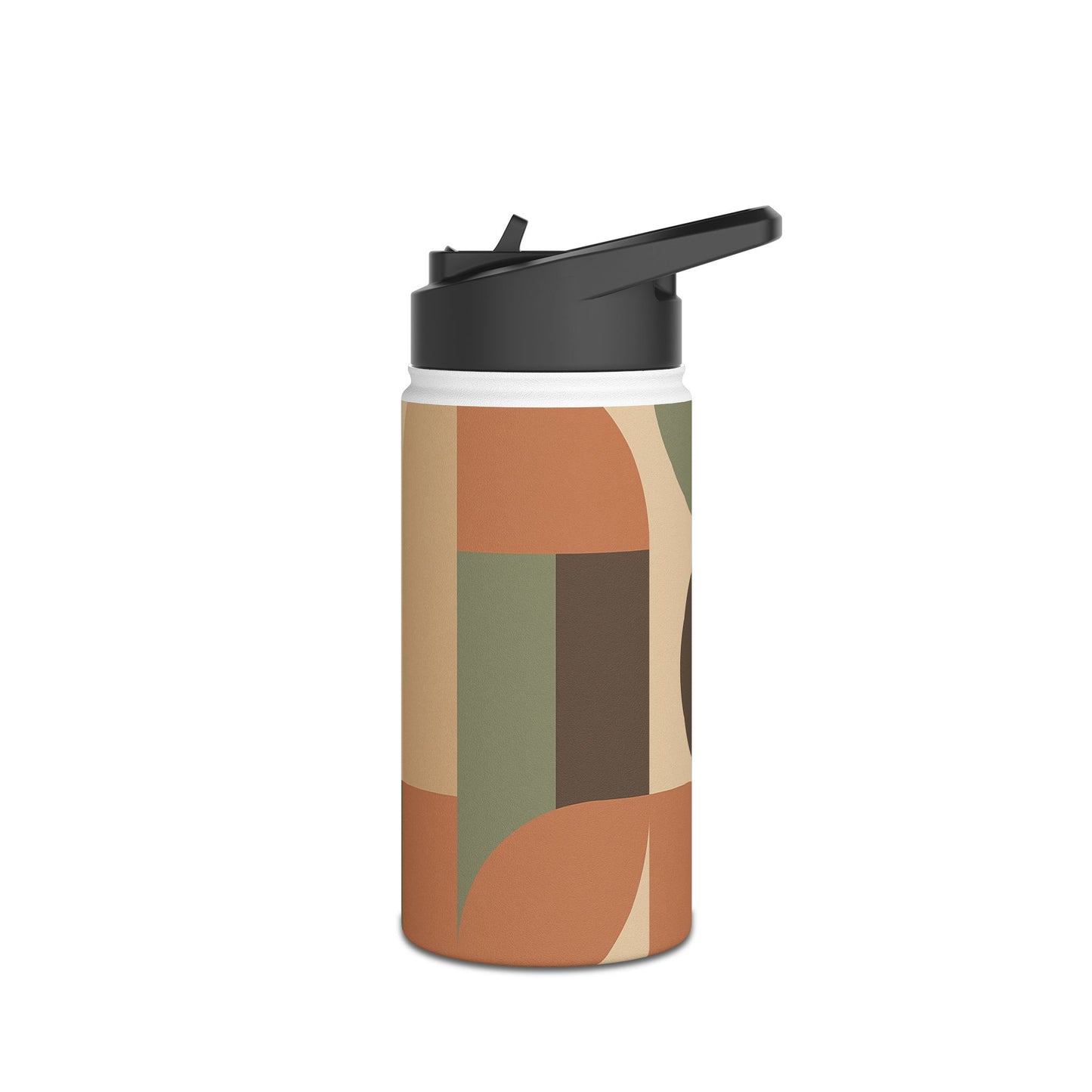 Retro Minimalist Stainless Steel Water Bottle