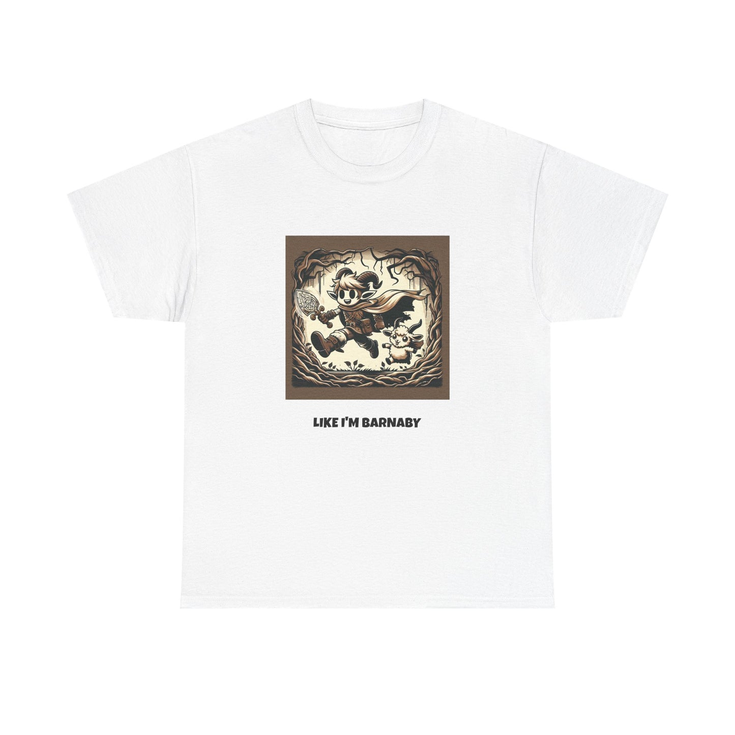 Like I'm Barnaby Tee – Funny Demon Hunter Parody T-Shirt | GriffTed