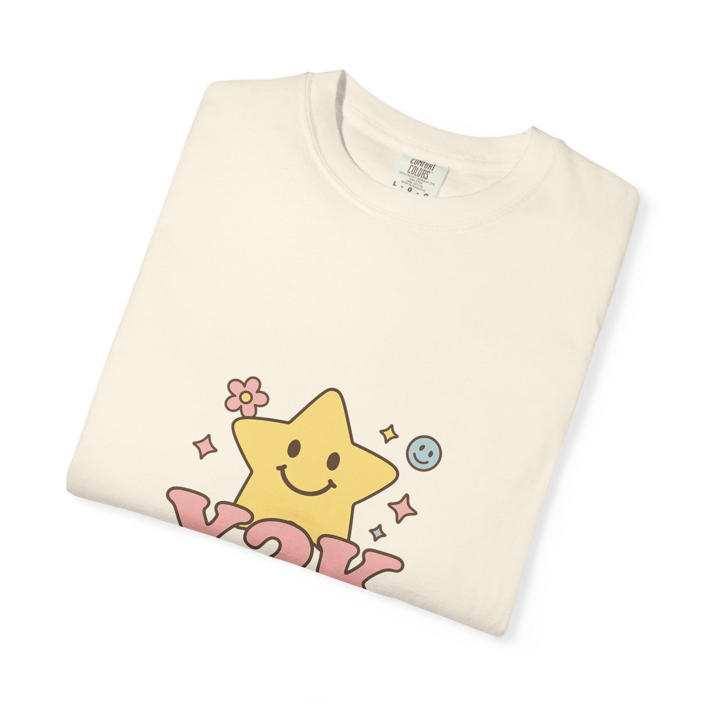 Y2K B abe Tee – Pastel Retro Graphic T-Shirt