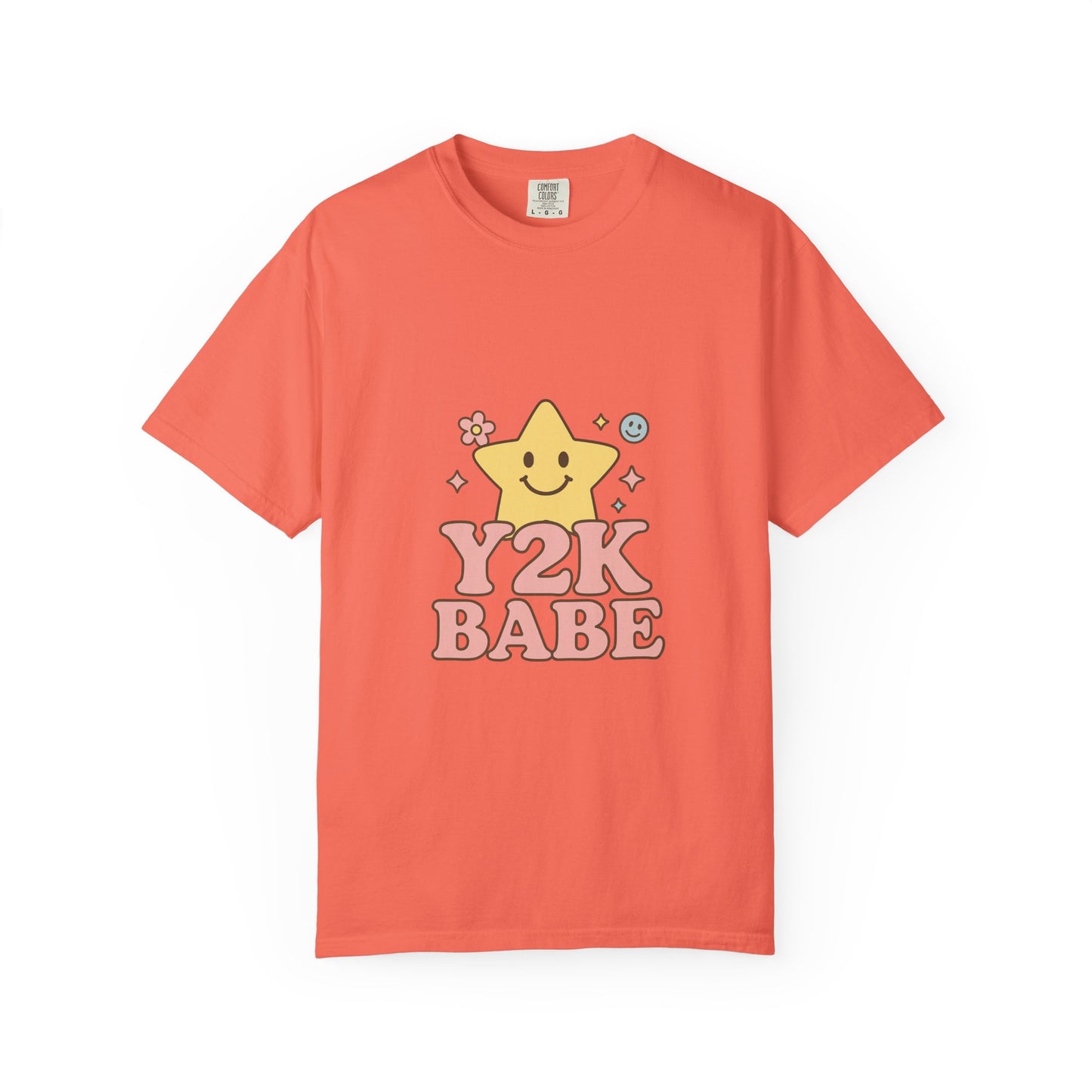 Y2K B abe Tee – Pastel Retro Graphic T-Shirt