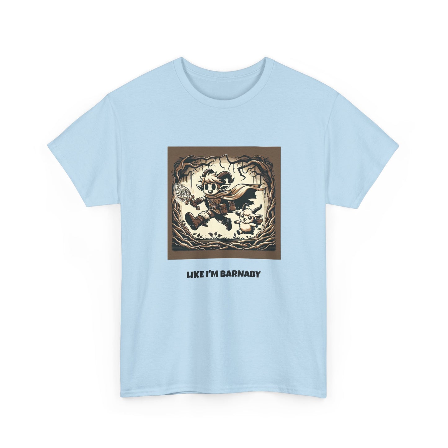 Like I'm Barnaby Tee – Funny Demon Hunter Parody T-Shirt | GriffTed