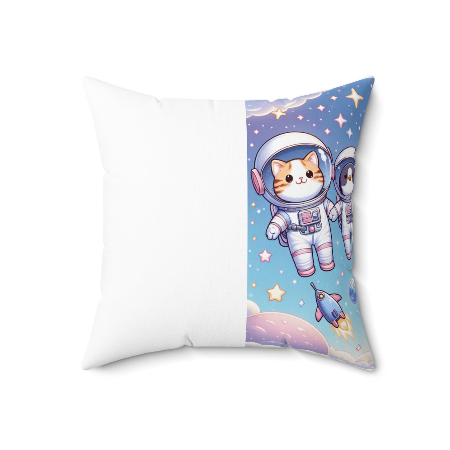 Cute Astronaut Animals Pillow