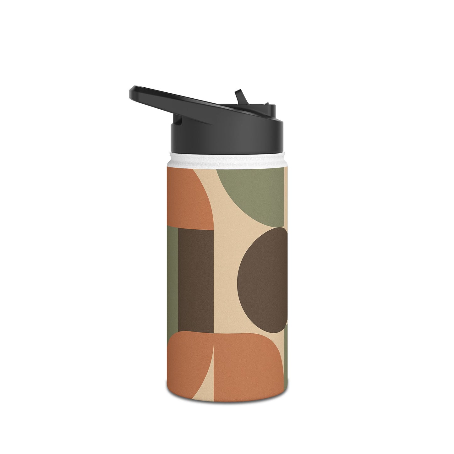 Retro Minimalist Stainless Steel Water Bottle