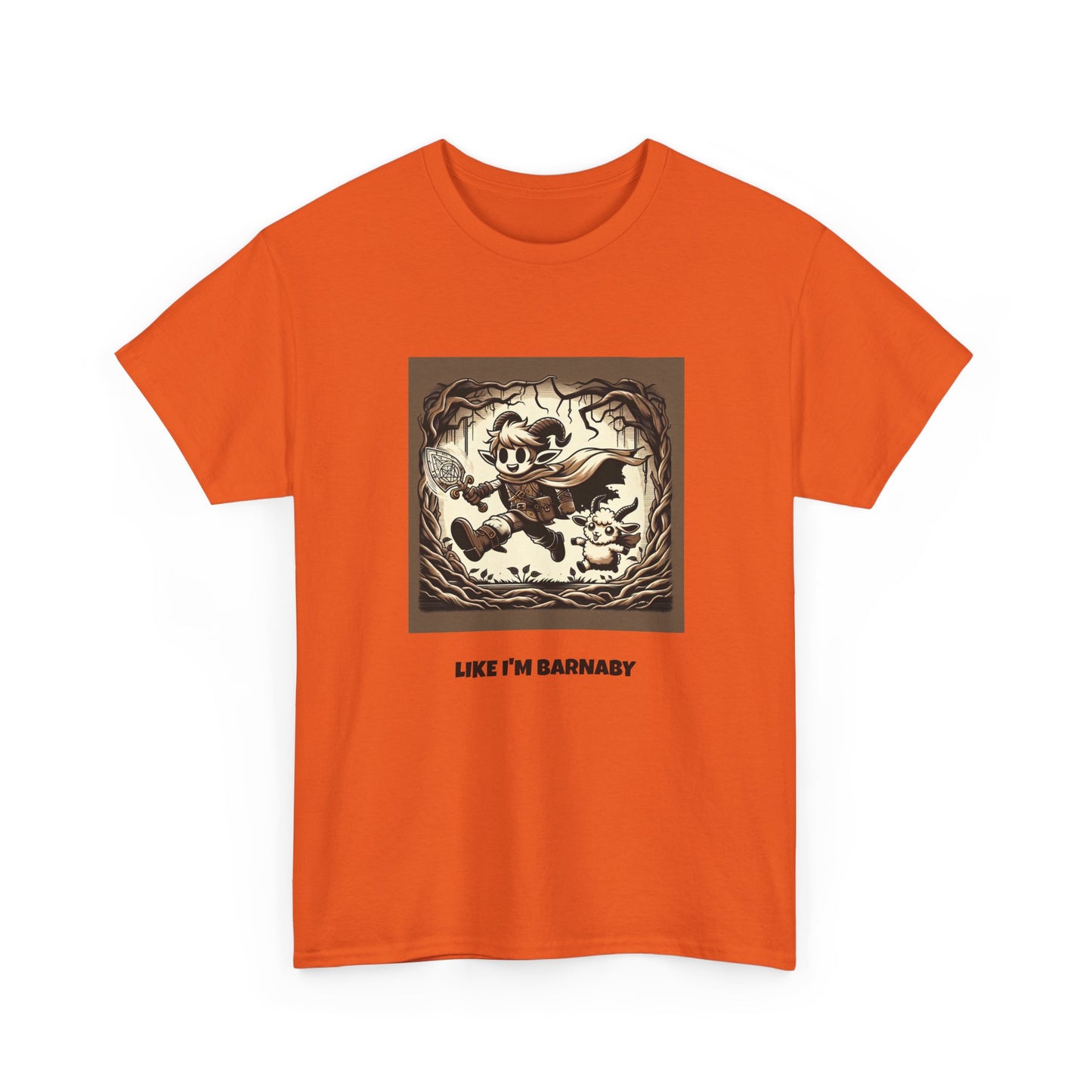 Like I'm Barnaby Tee – Funny Demon Hunter Parody T-Shirt | GriffTed