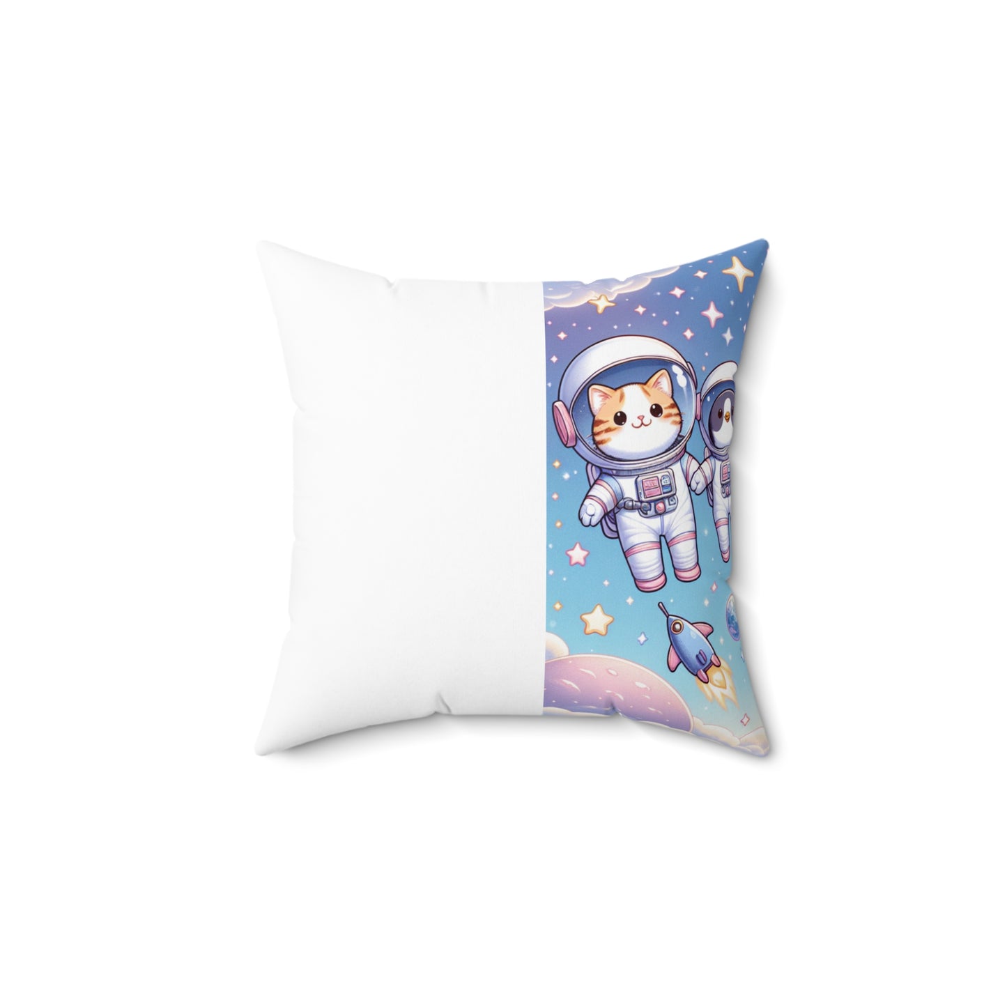 Cute Astronaut Animals Pillow