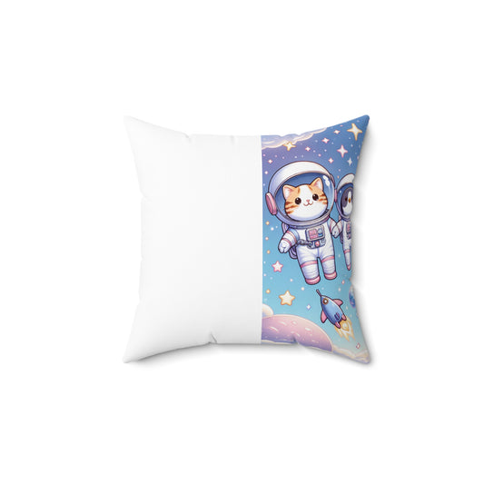 Cute Astronaut Animals Pillow