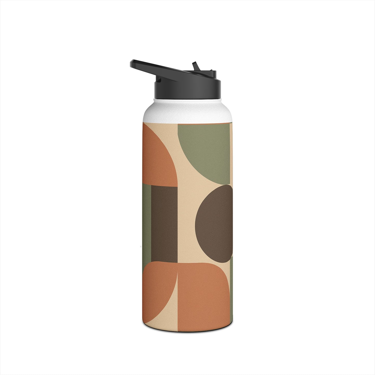 Retro Minimalist Stainless Steel Water Bottle