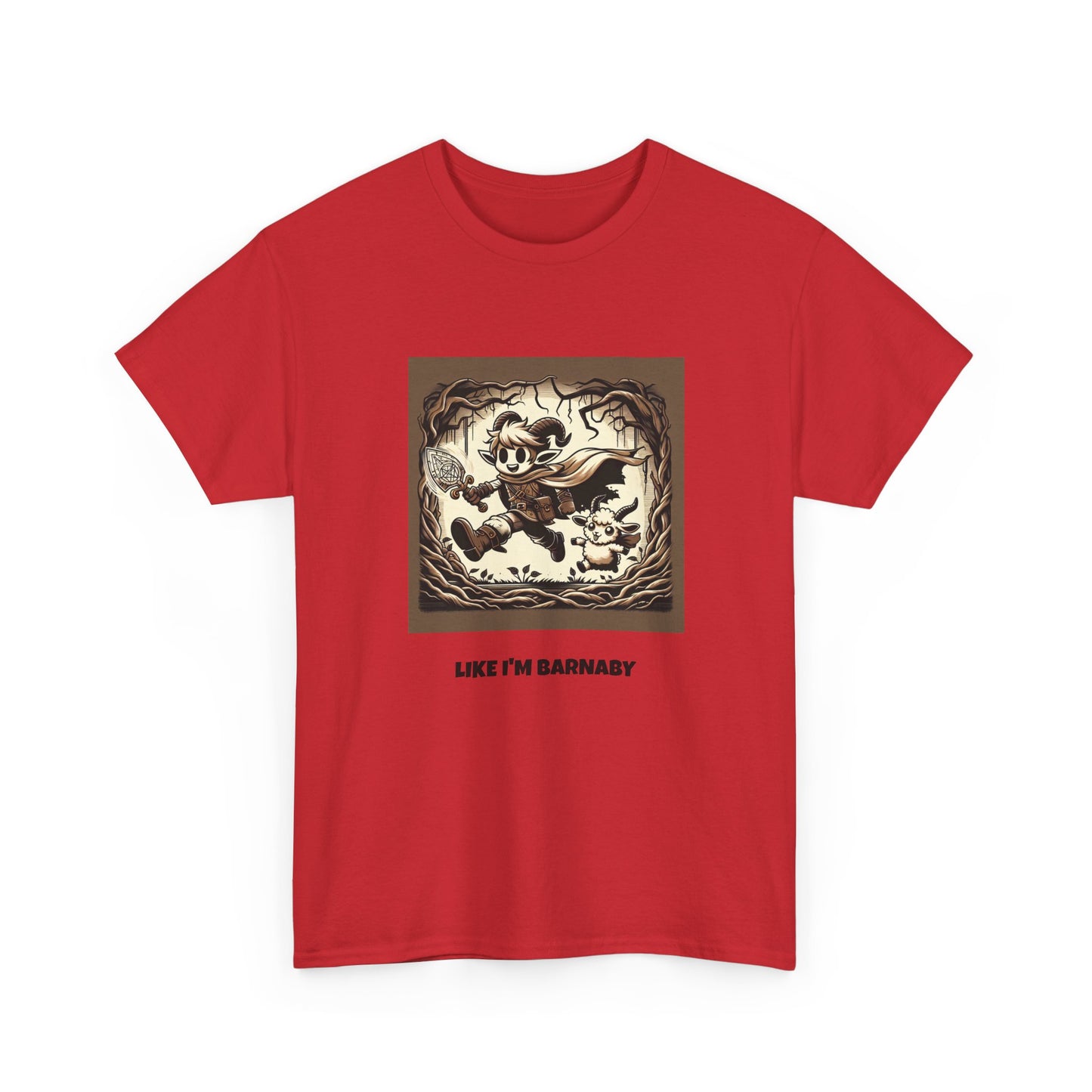 Like I'm Barnaby Tee – Funny Demon Hunter Parody T-Shirt | GriffTed