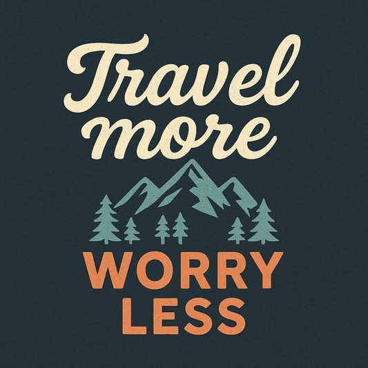 Travel More Worry Less T-Shirt