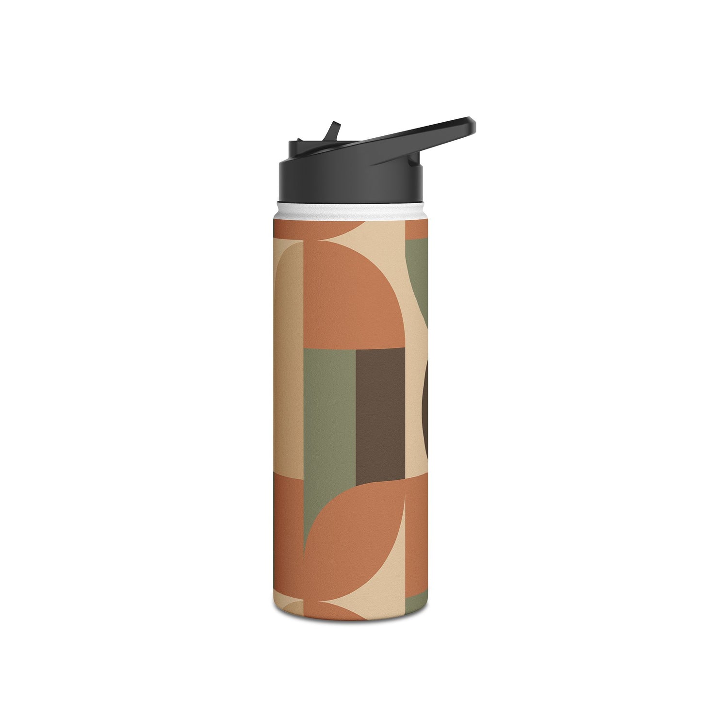Retro Minimalist Stainless Steel Water Bottle